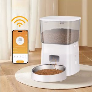 NutriSync - Smart Auto Pet Feeder for Cats & Small Dogs with WIFI